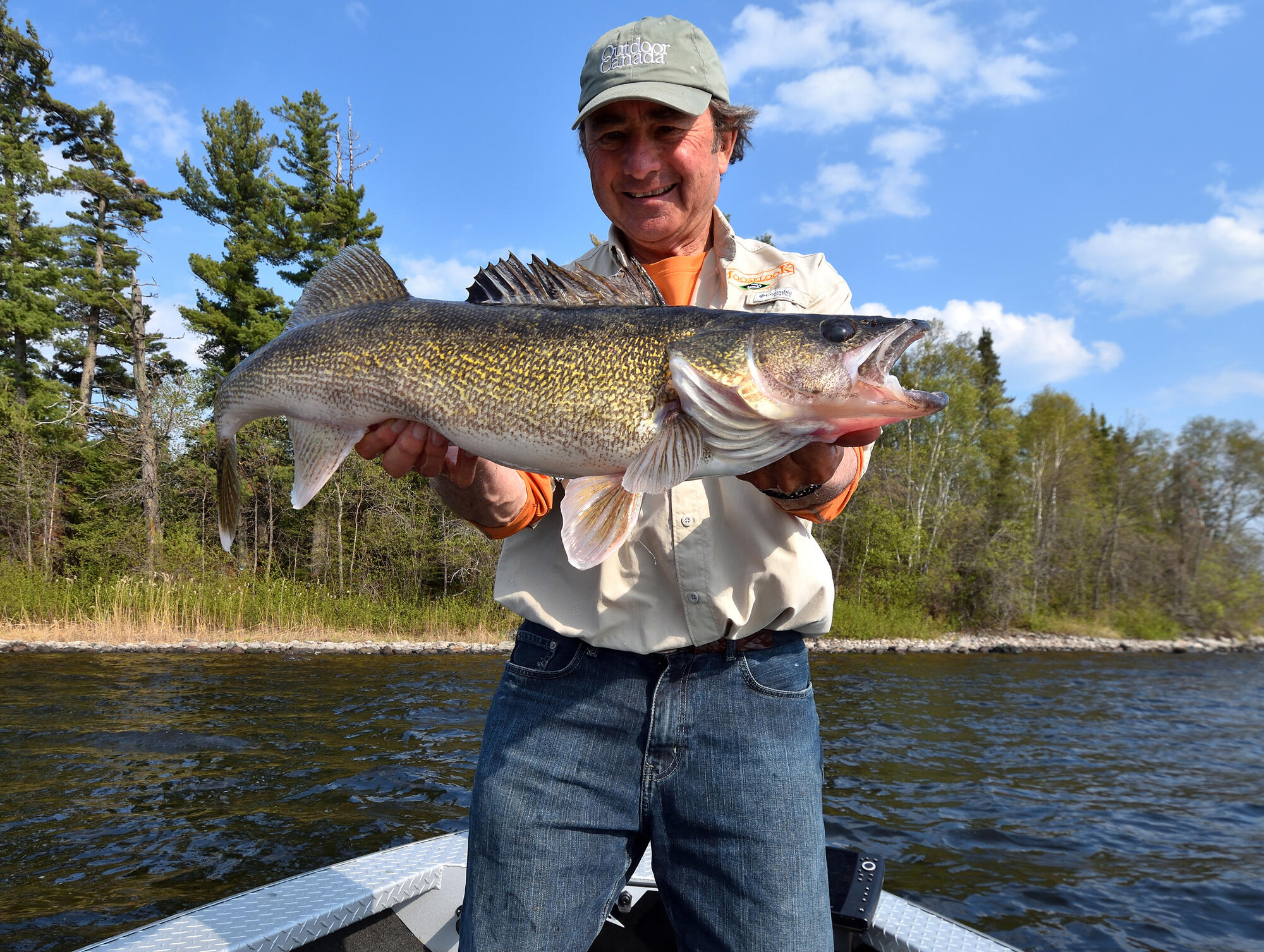 Capture - le lac Nipissing vu de la carte ON-pêche