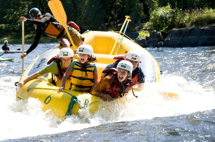 Rafting Foresters Falls SPOMT 2009