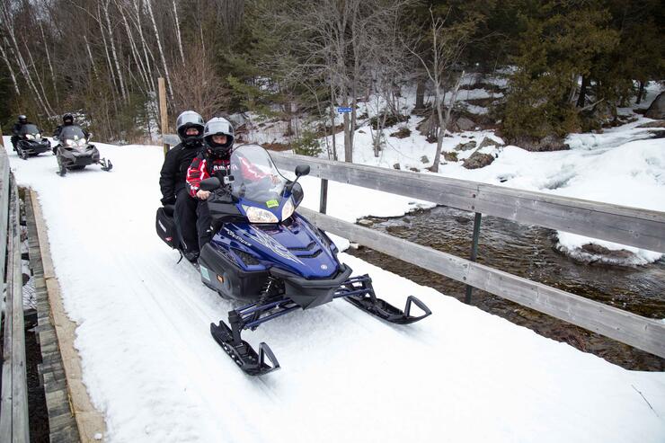 Elliot Lake Snowbirds Bridge