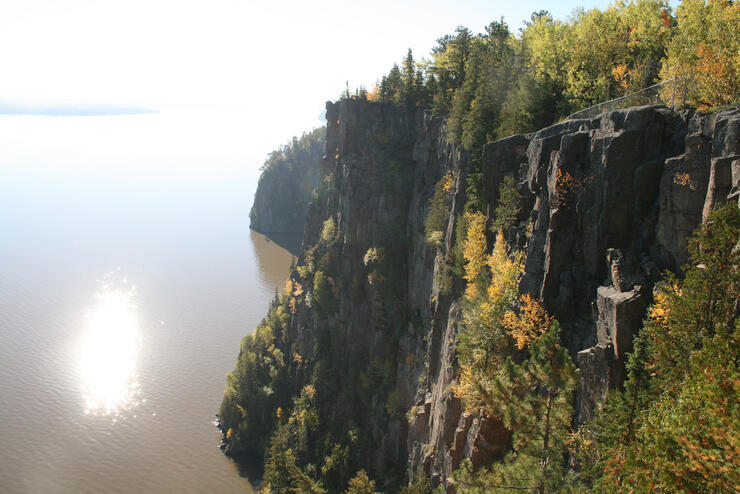 Devils Rock Temiskaming